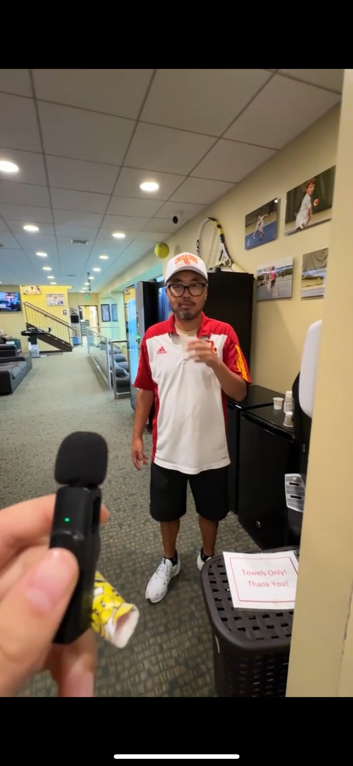 Steven Park, founder of ModuTennis